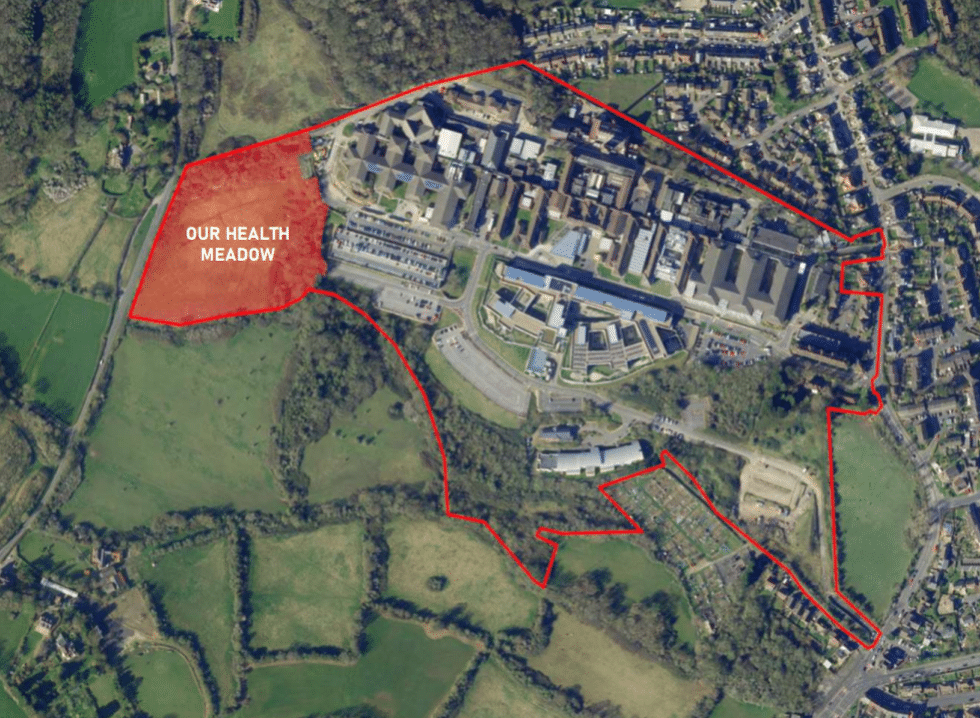 Health Meadow At Llandough University Hospital   UHL Map 980x718 